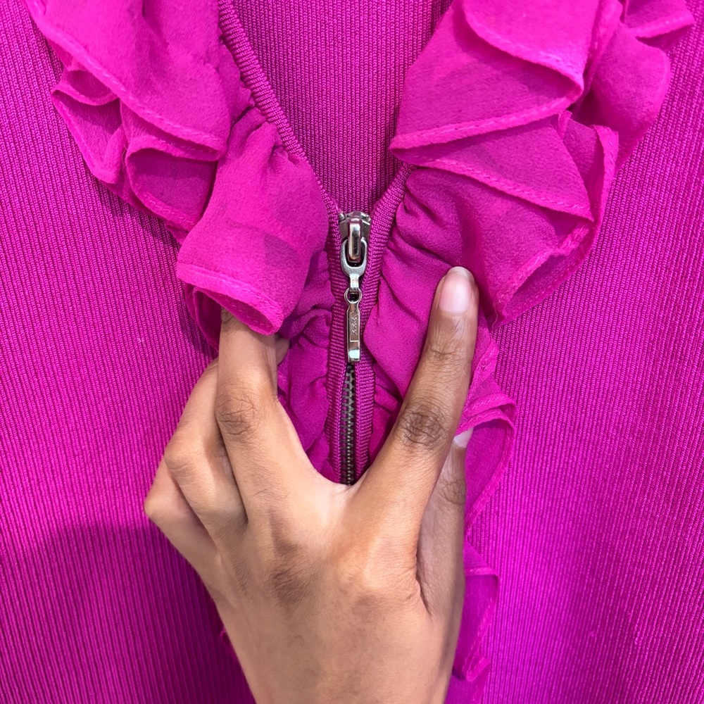 Magenta Cache top - Picture 4 of 7